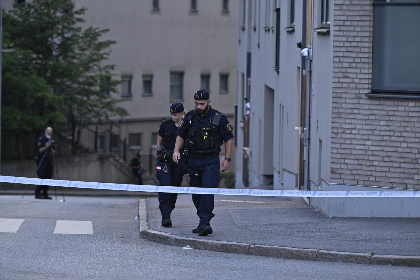 Händelsen utreds som allmänfarlig ödeläggelse. Foto: Roger Vikström/TT