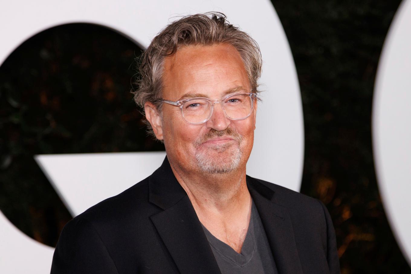 Skådeseplaren Matthew Perry, känd från tv-serien "Vänner", dog 2023. Arkivbild. Foto: Willy Sanjuan/AP/TT