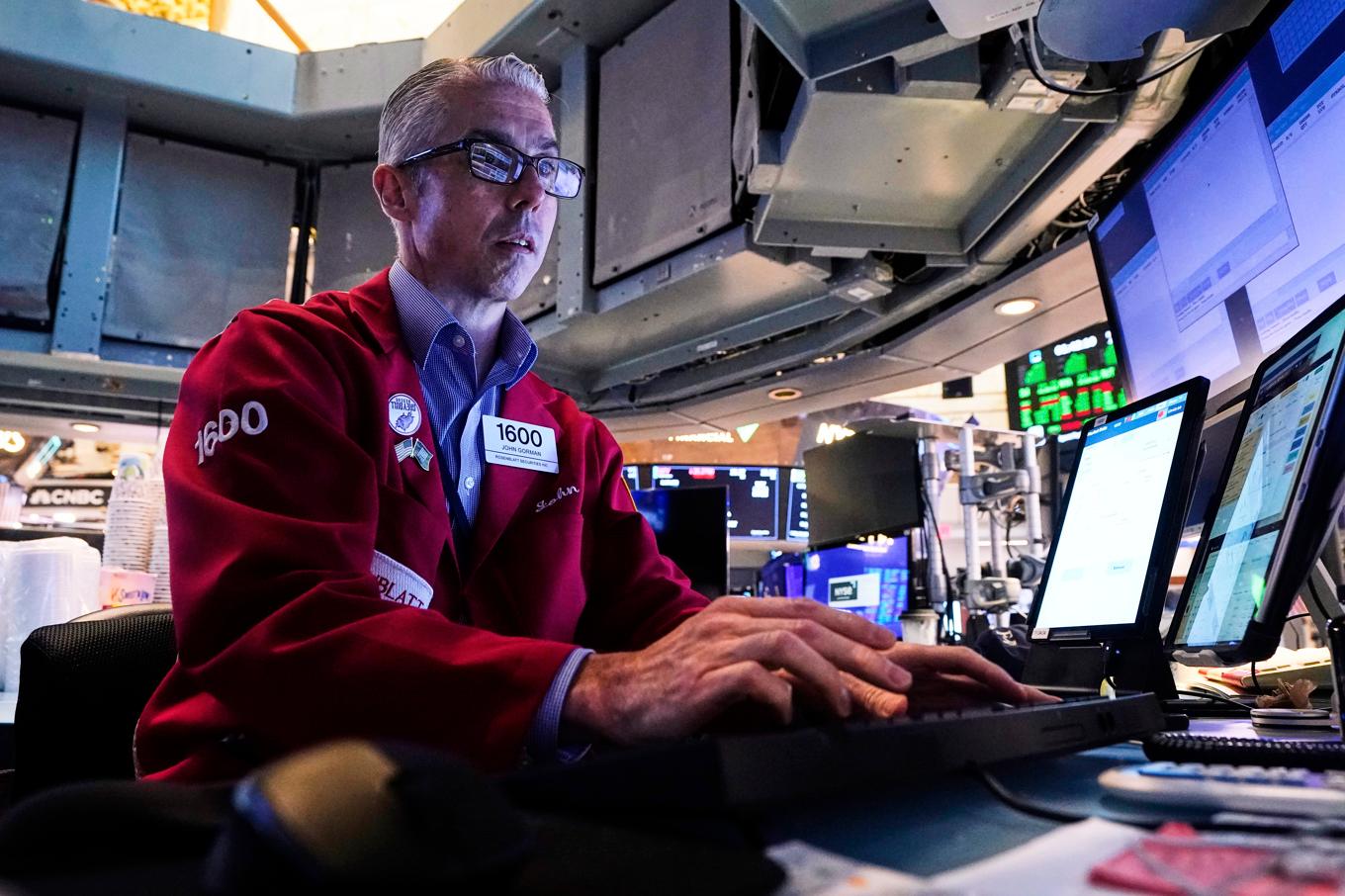 Även på torsdagen steg kurserna på Wall Street. Arkivbild. Foto: Richard Drew/AP/TT