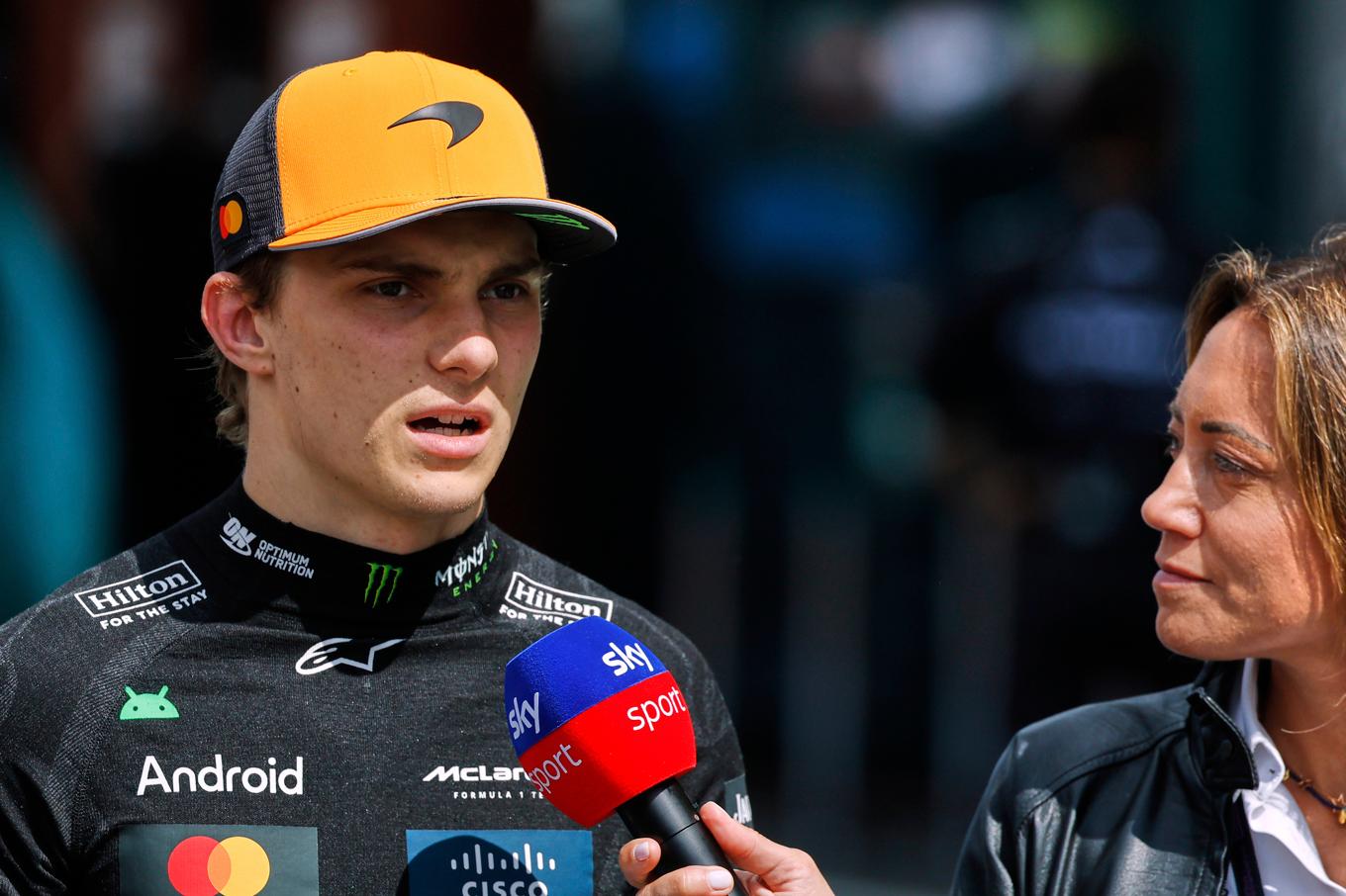 F1-föraren Oscar Piastri imponerade stort i Belgiens GP-lopp. Arkivbild. Foto: Stephanie Lecocq/AP/TT