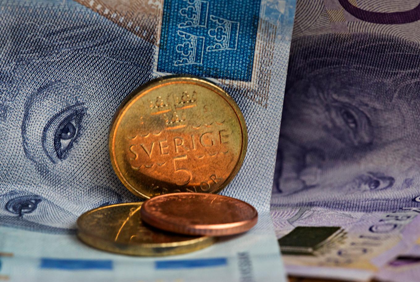 Svenska kronan är fortsatt stark mot dollarn. Arkivbild. Foto: Martina Holmberg / TT