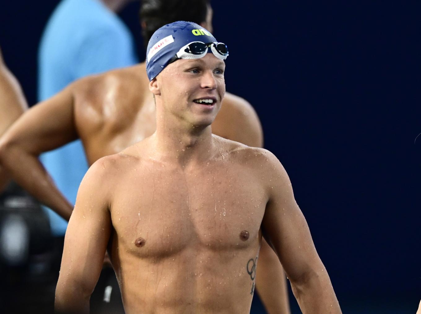 Victor Johansson slog svenskt rekord ännu en gång i VM. Arkivbild. Foto: Jonas Ekströmer/TT