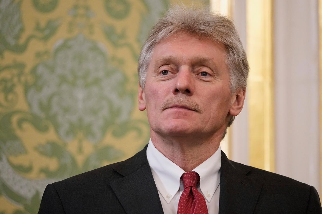 Kremls talesperson Dmitrij Peskov på en bild från i juni. Foto: Pavel Bednyakov/AP/TT