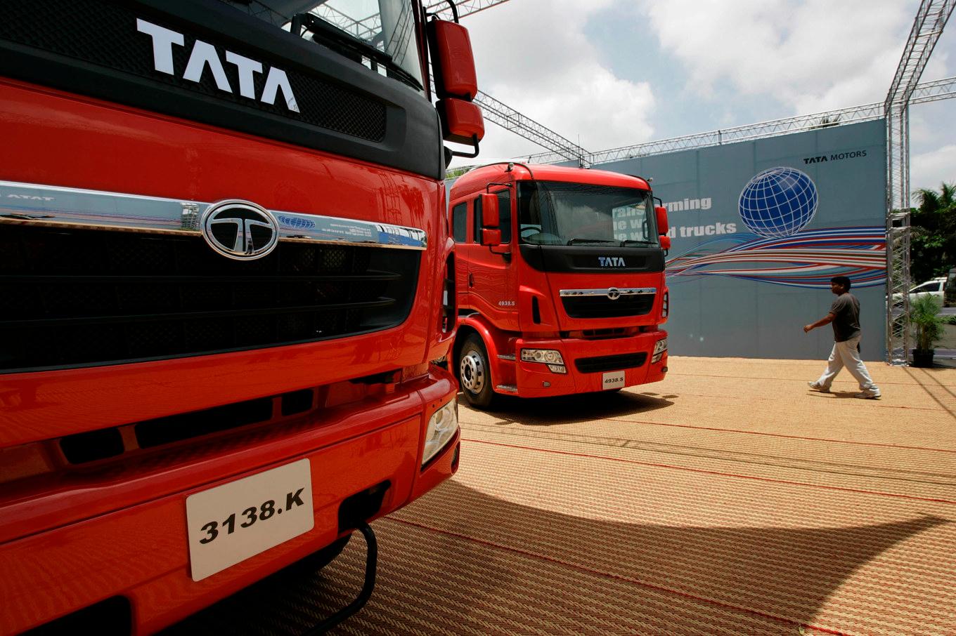 Indiska Tata köper italienska Iveco. Arkivbild. Foto: Rajanish Kakade/AP/TT