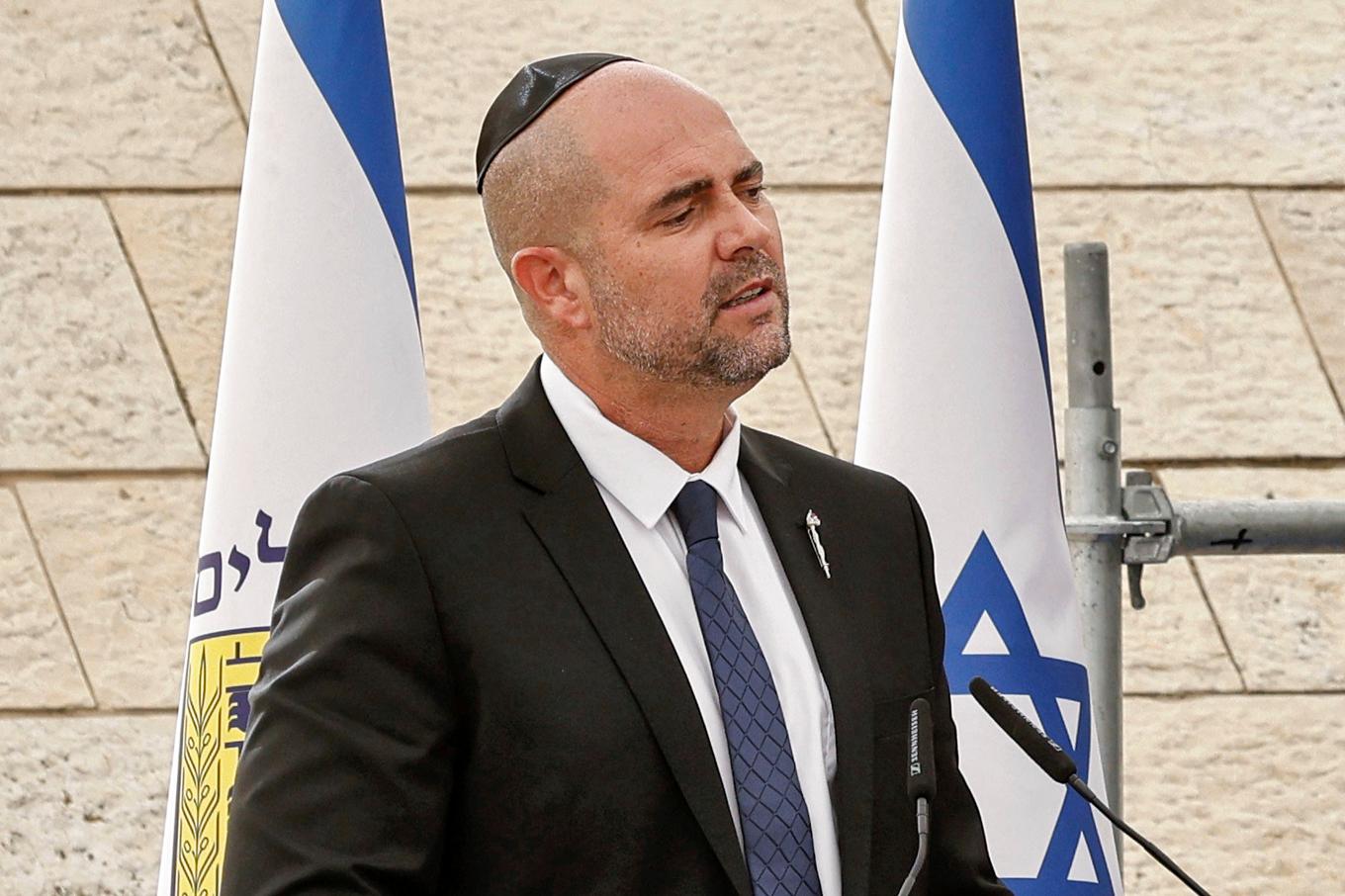 Israeliska parlamentets (knesset) talman Amir Ohana. Arkivbild. Foto: Marc Israel Sellem/AP/TT