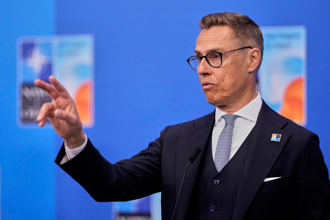 Finlands president Alexander Stubb. Arkivbild. Foto: Matthias Schrader/AP/TT