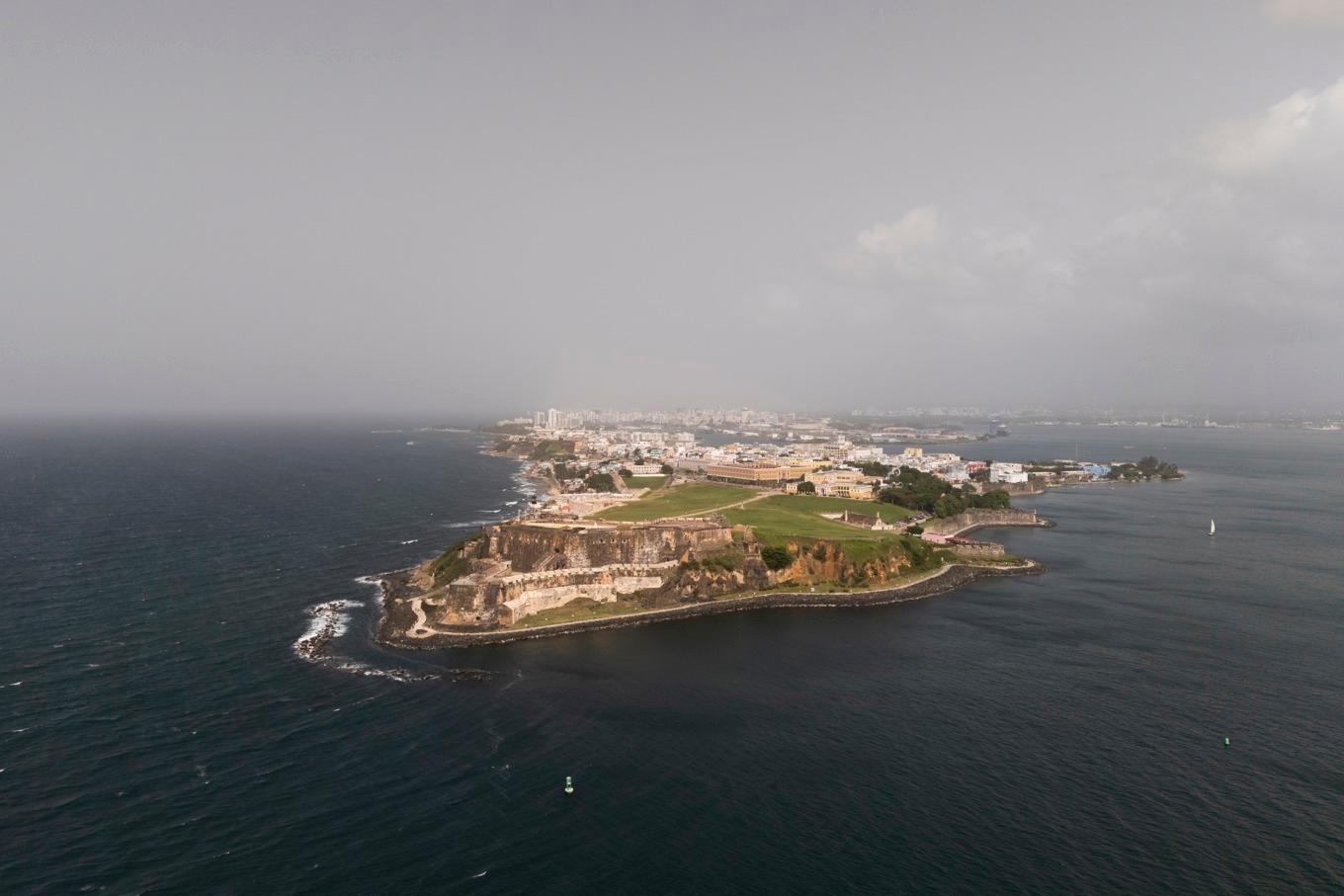 Delar av Puerto Ricos huvudstad San Juan, där läckan uppstod. Arkivbild. Foto: Alejandro Granadillo/AP/TT