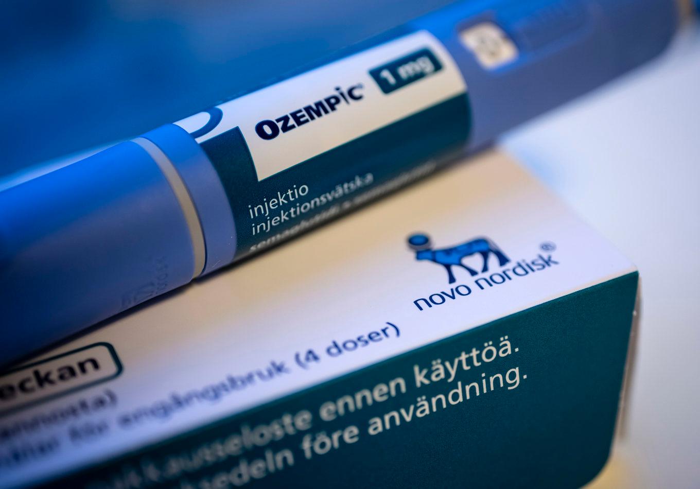 Novo Nordisk, som tillverkar fetmaläkemedlet Wegovy och diabetesmedicinen Ozempic, rasade på börsen den gångna veckan efter att företaget sänkt sin vinstprognos. Foto: Johan Nilsson / TT