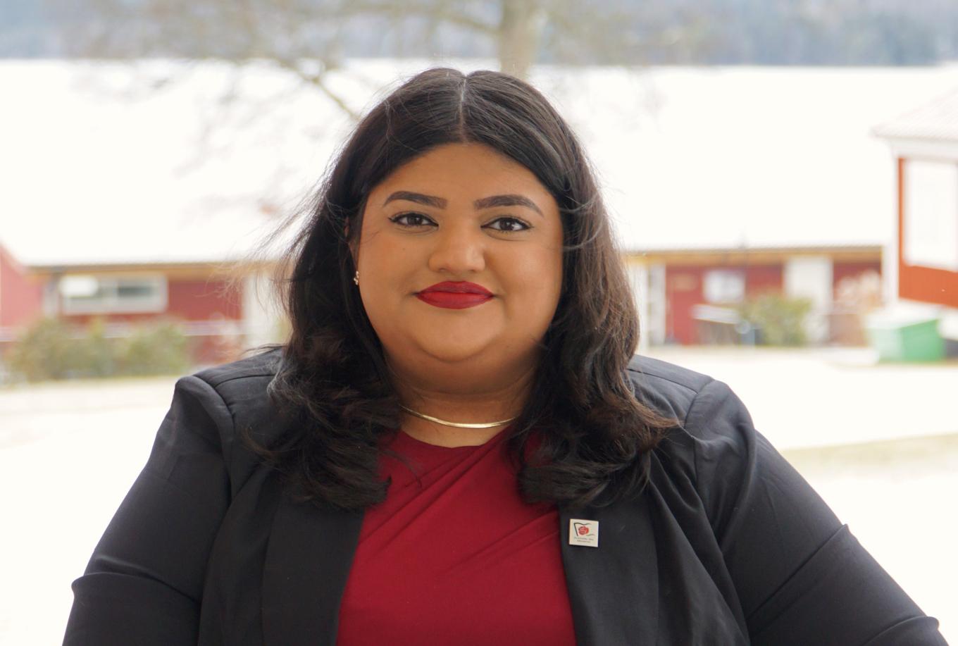 Moska Hassas blir ny förbundsordförande för SSU. Pressbild. Foto: SSU