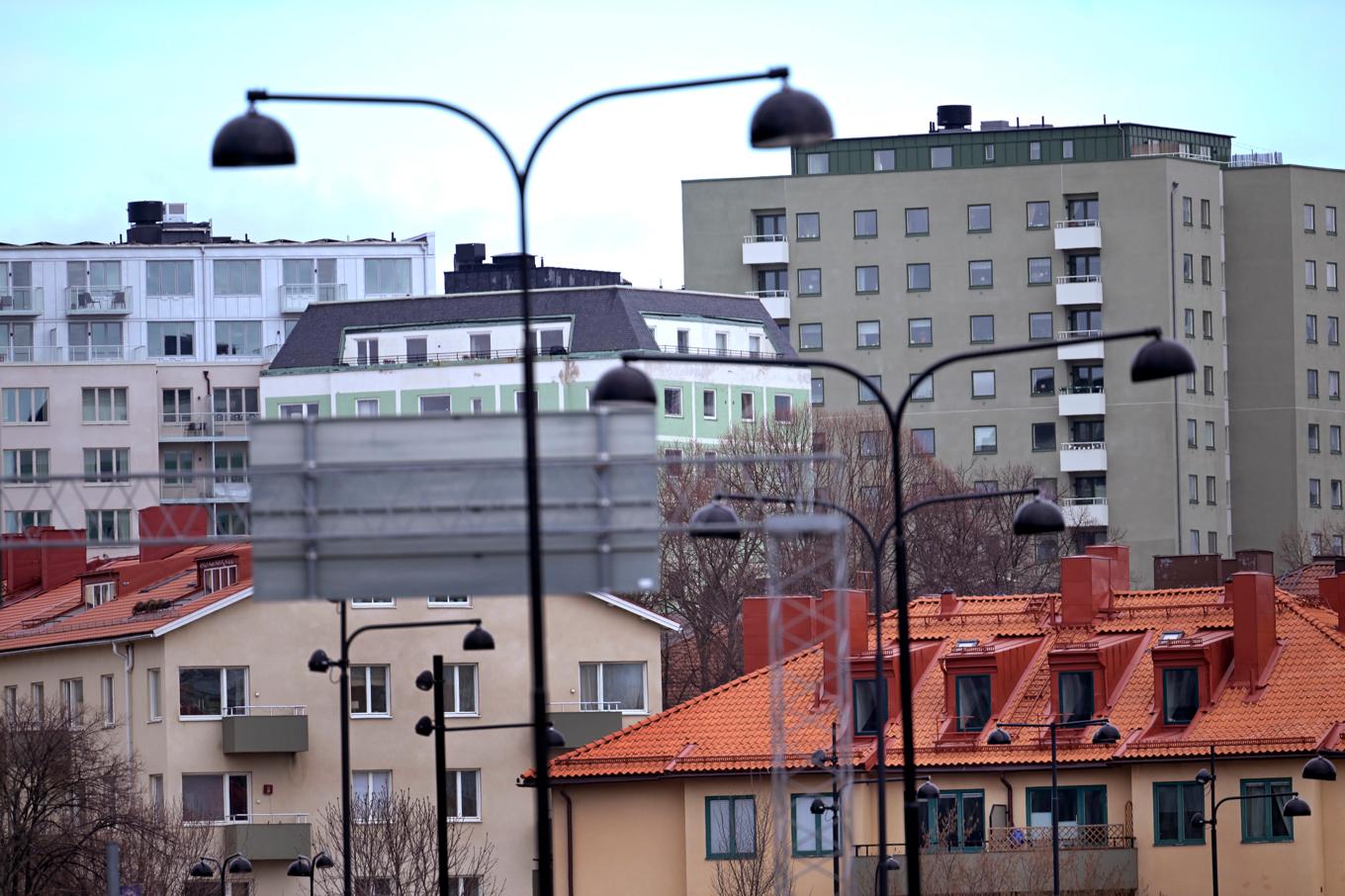 Bostadspriserna fortsatte att sjunka i juli. Arkivbild. Foto: Janerik Henriksson/TT