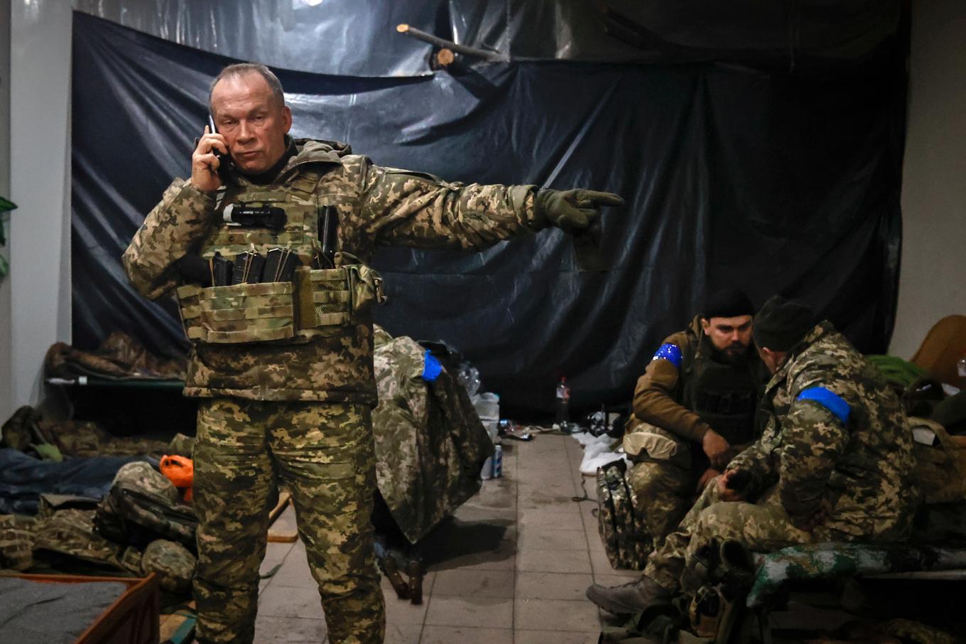Ukrainas militärchef Oleksandr Syrskyj. Arkivbild. Foto: Roman Chop/AP/TT