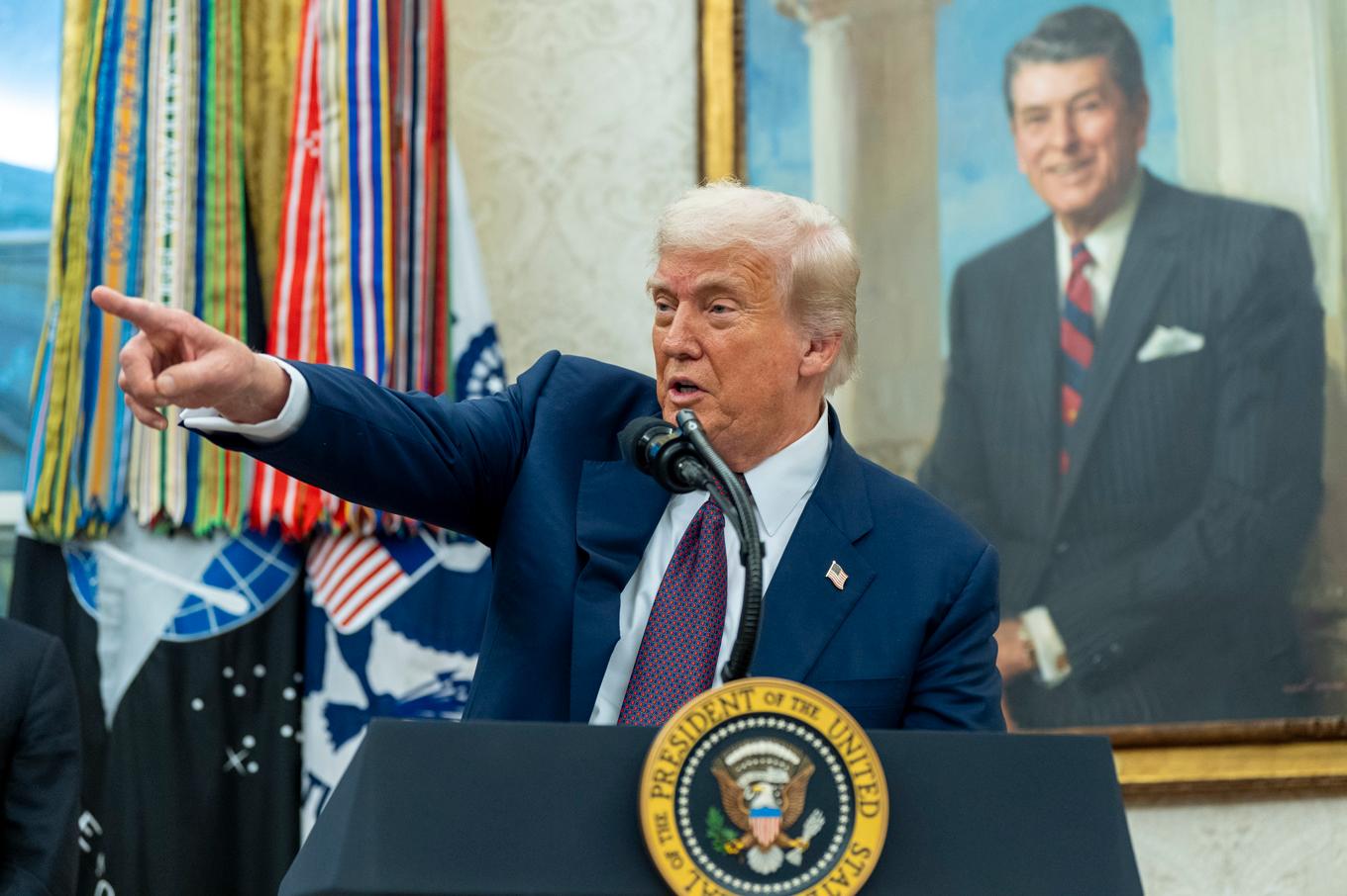USA:s president Donald Trump. Arkivbild. Foto: Alex Brandon/AP/TT