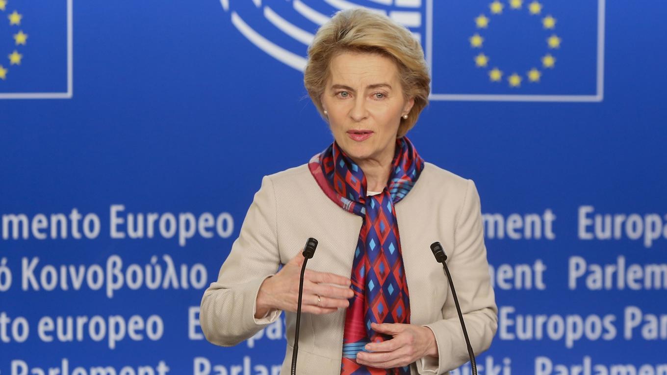 EU-kommissionens ordförande, Ursula von der Leyen, presenterade förslaget till EU:s flerårsbudget den 16 juli. Foto: EU-parlamentet