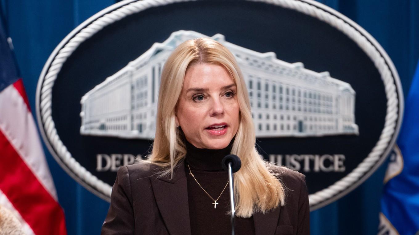 Den amerikanska justitieministern Pamela Bondi. Foto: Madalina Vasiliu