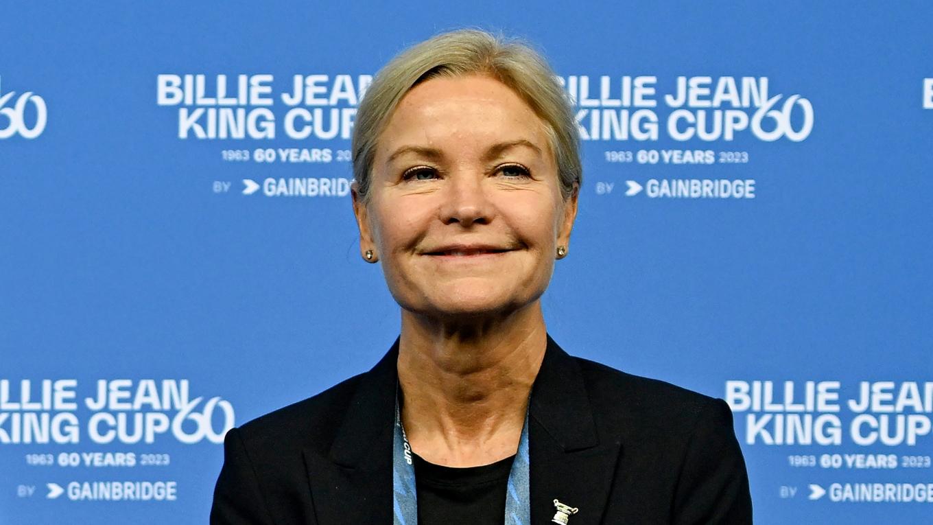 Förbundsordföranden Åsa Hedin. Foto: Kate Green/Getty Images for LTA