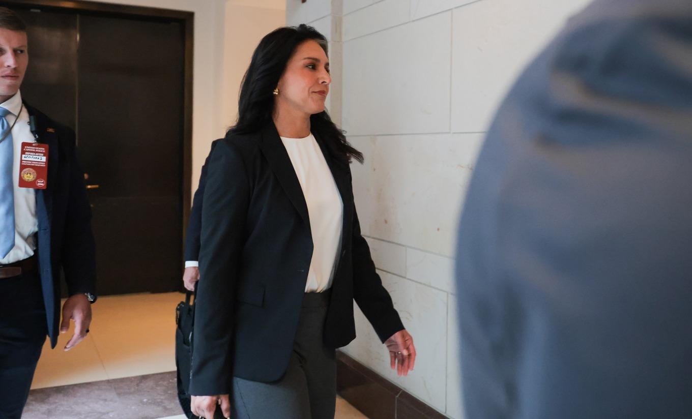 USA:s underrättelsechef Tulsi Gabbard skräder inte orden kring vad hon menar har hänt i samband med ”Russiagate” innan och under Trumps första mandatperiod. Foto: Kayla Bartkowski/Getty Images