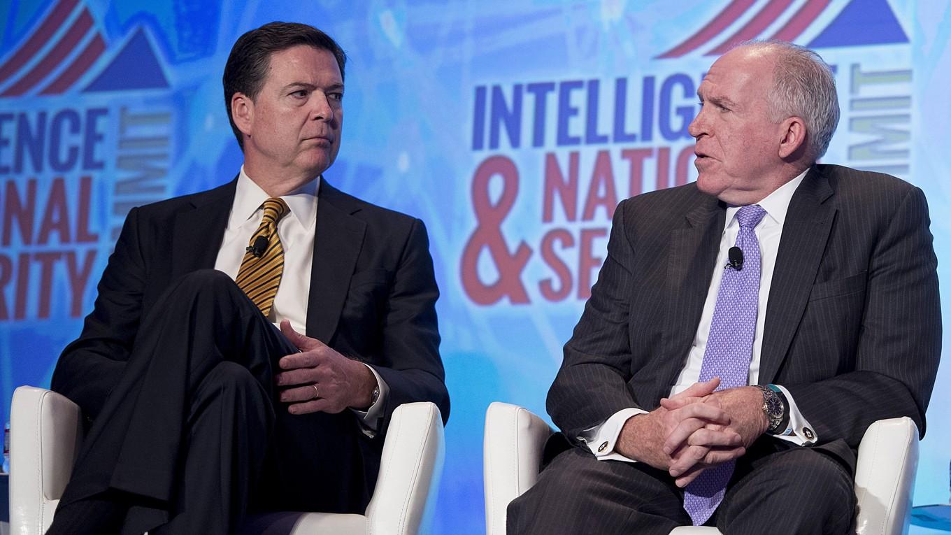 James Comey och John Brennan. Foto: Jim Watson/AFP via Getty Images