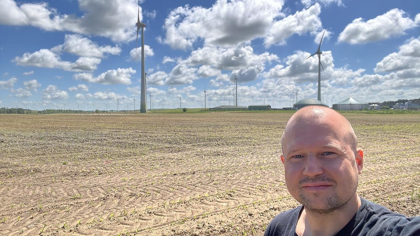 Nicklas Lautakoski, föreningen Rättvisa vindar. Foto: Privat
