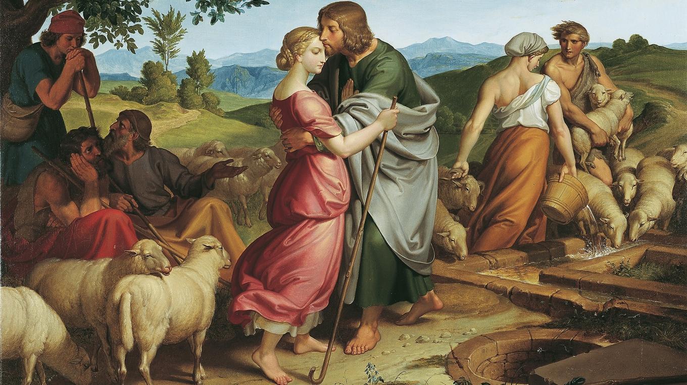 Höga visan – kärlek som teori och praktik. Målning av Joseph von Führich (1800–1876). Foto: Public Domain