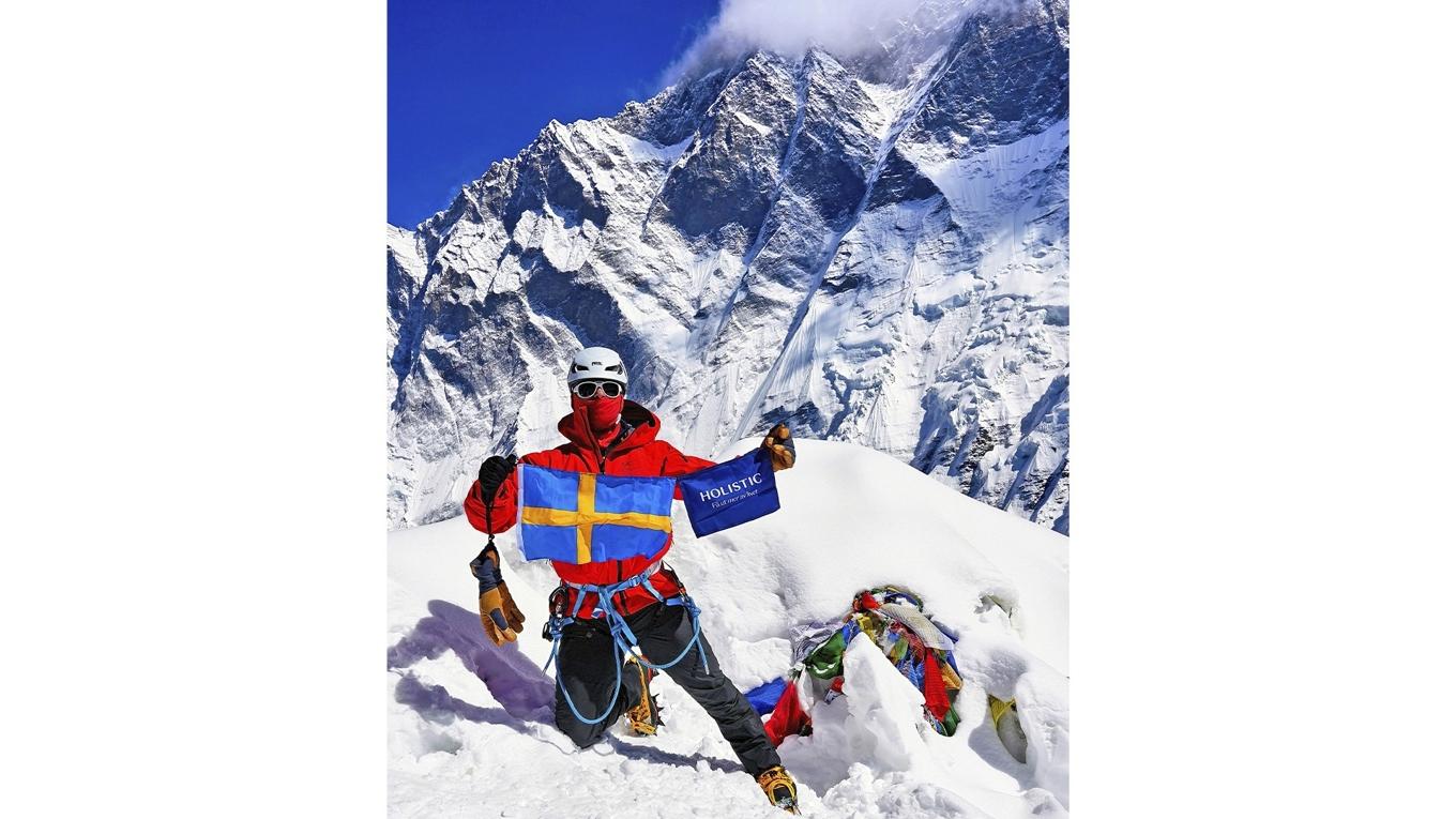 Att bestiga Mount Everest är en extrem utmaning – både fysiskt och mentalt. Med en gedigen äventyrsbakgrund lade Jonas Parandian ner omkring ett år på förberedelser inför expeditionen. Foto: Privat