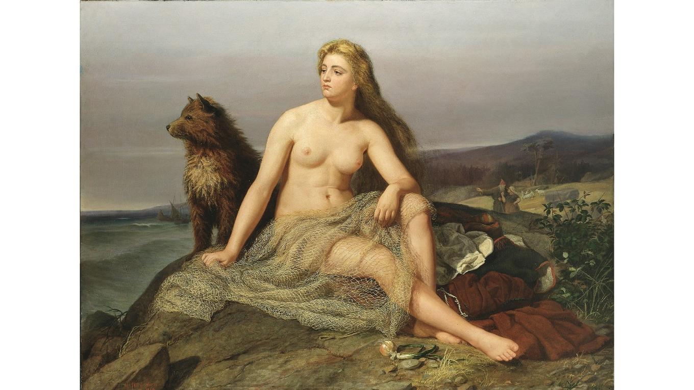 ”Kraka” (1862), Nationalmuseum. Foto: Public Domain