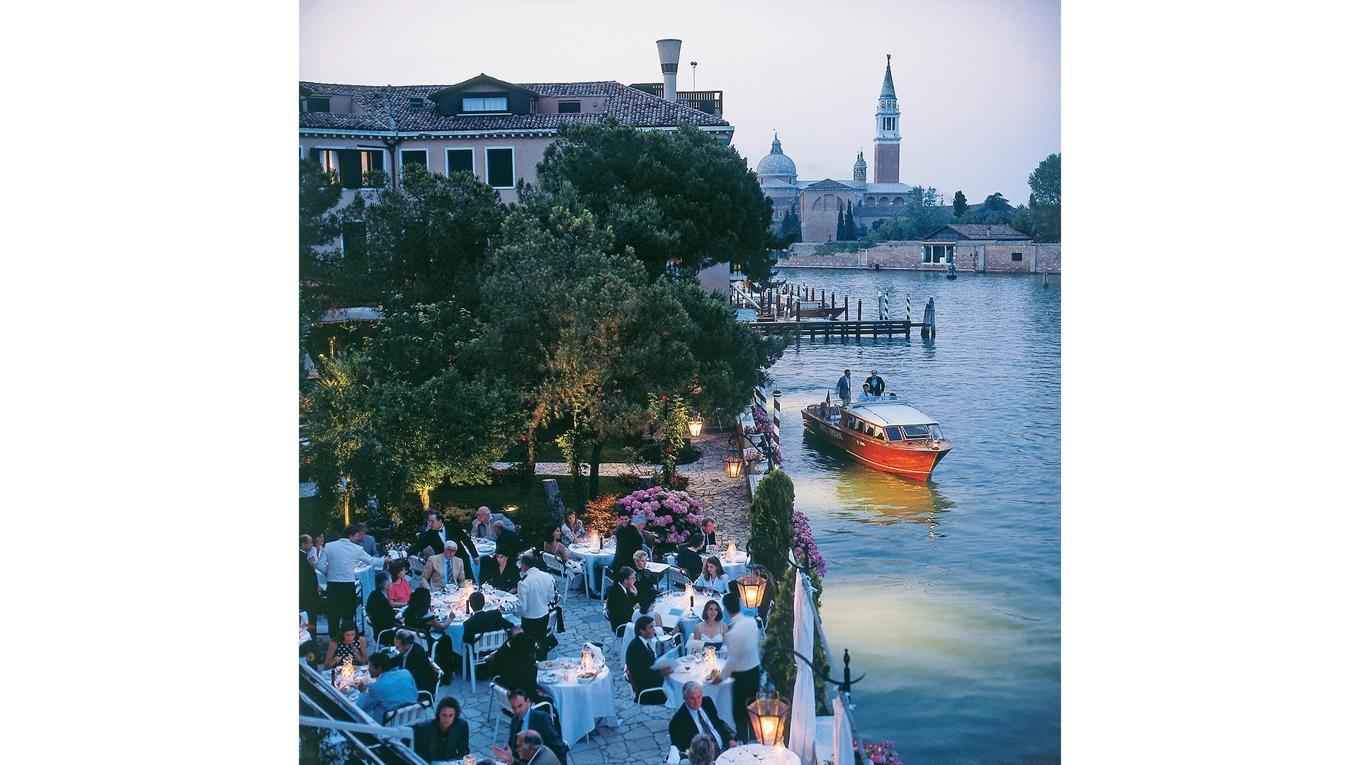 Hotel Cipriani, som man endast når med båt. Foto: Belmond