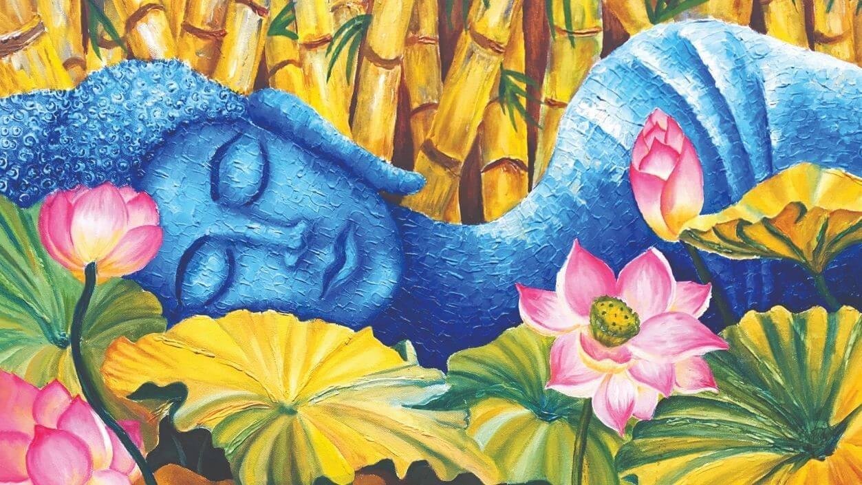 I efterordet till ”Zenkockens handbok” liknas upplysningen vid sömnen – den sovande uttalar inte sin sömn, liksom den upplyste inte uttalar sin upplysning. Foto: Canvas Prints Rolls