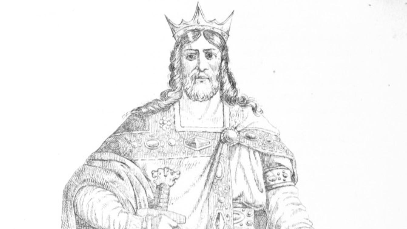 I prästen och författaren Gustav Henrik Mellins ”Den skandinaviska Nordens historia” från 1850 blev Erik Segersäll en skönlockig hjälte, inte olik de grekiska och romerska hjältarna. Foto: British Library