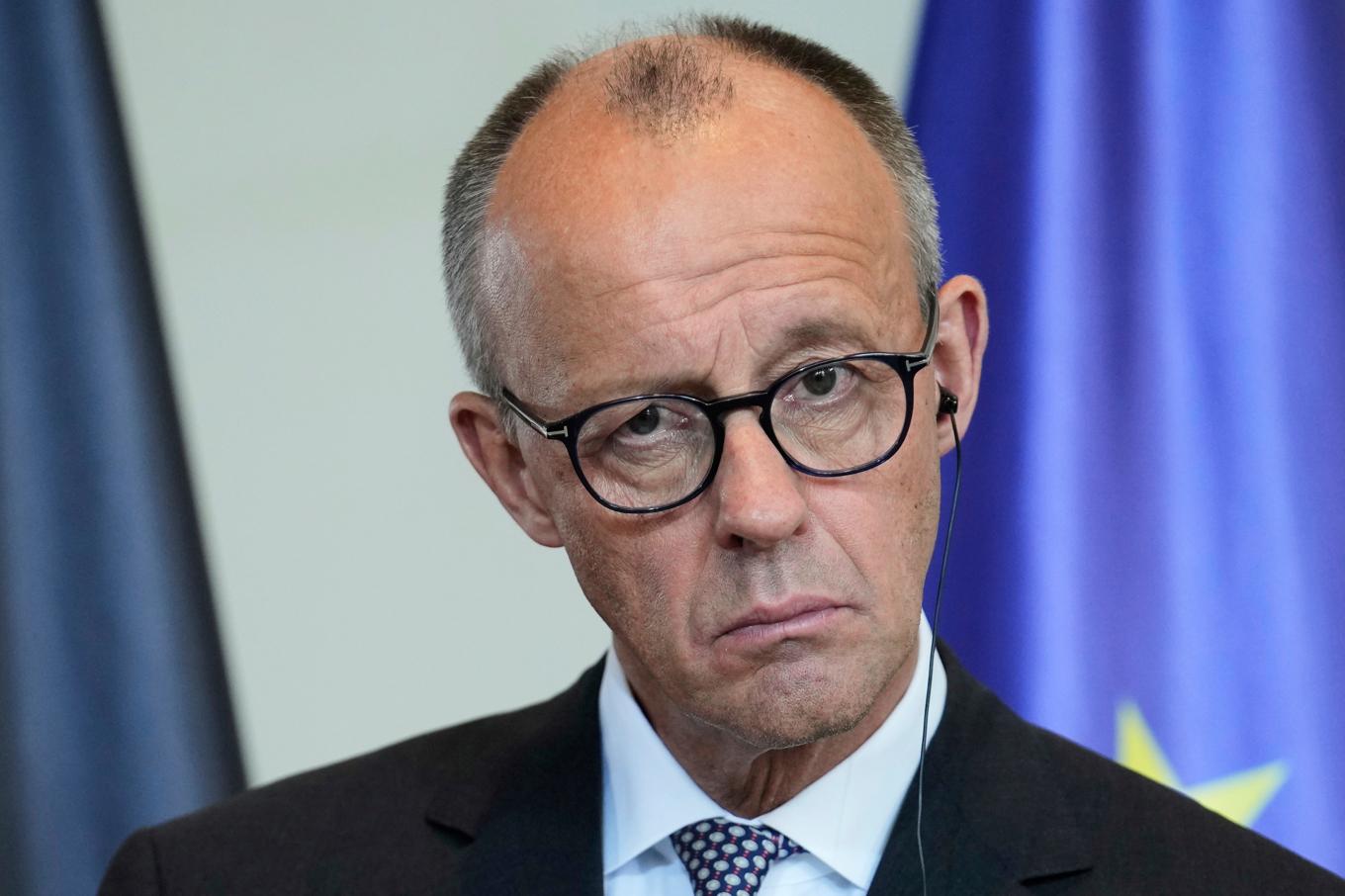 Tysklands förbundskansler Friedrich Merz kritiseras. Arkivbild. Foto: Ebrahim Noroozi/AP/TT