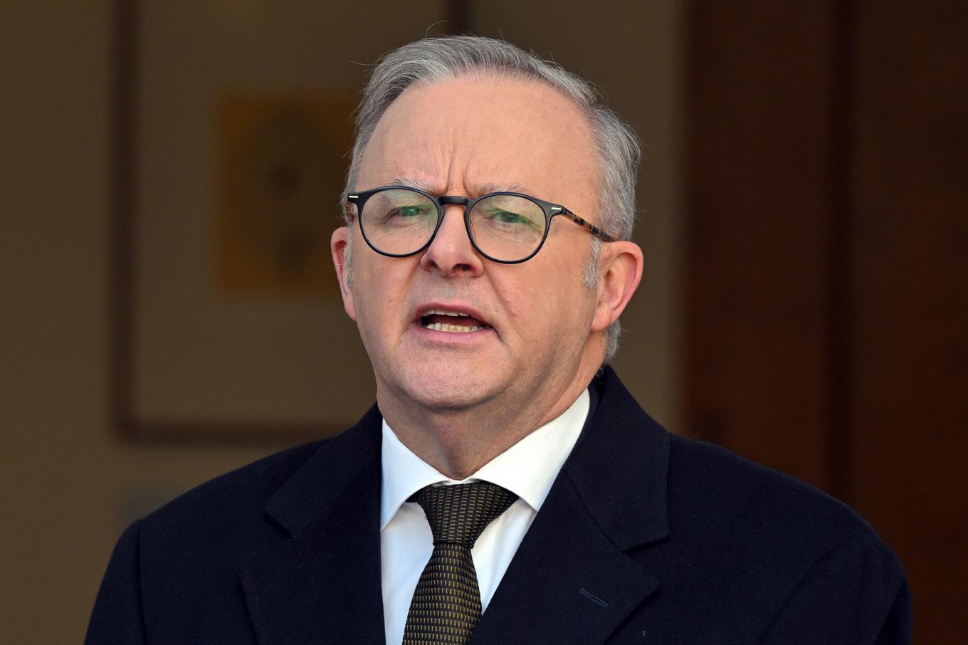 Australiens premiärminister Anthony Albanese. Bilden är tagen 11 augusti. Foto: Mick Tsikas/AP/TT