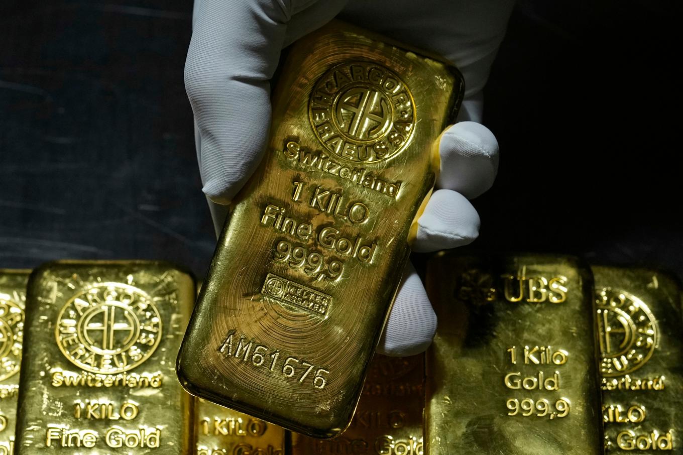 USA:s president Donald Trump klargör nu att inga tullar ska införas i handeln med guld. Arkivbild. Foto: Matthias Schrader/AP/TT