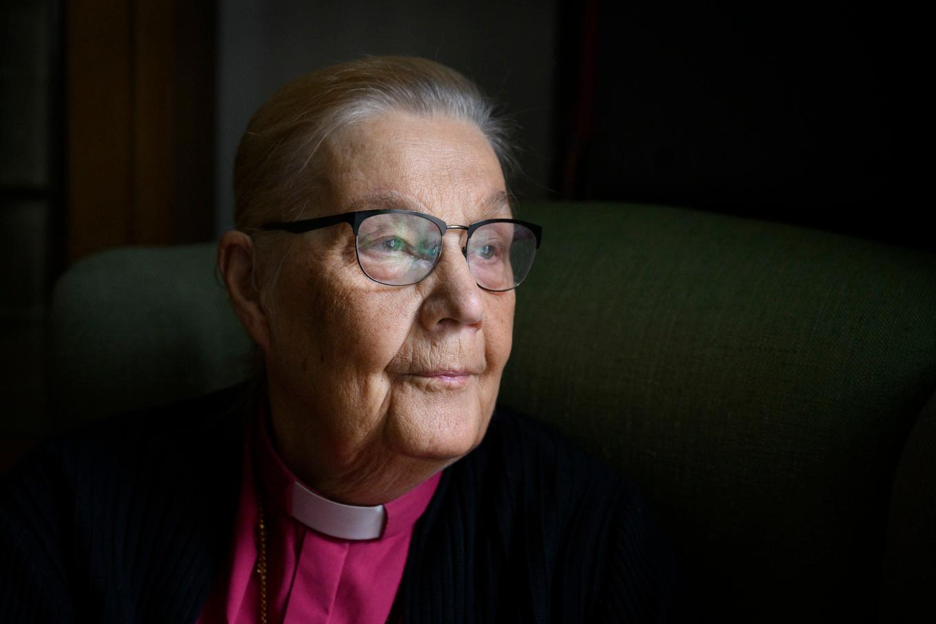 Caroline Krook var Sveriges första kvinnliga domprost. Foto: Jessica Gow / TT