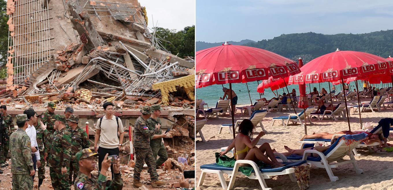 Även om UD utfärdade en avrådan till flera provinser i Thailand i slutet av juli har svenskar fortsatt boka resor till landet i vinter. Arkivbilder. Foto: Salinee Prab/AP