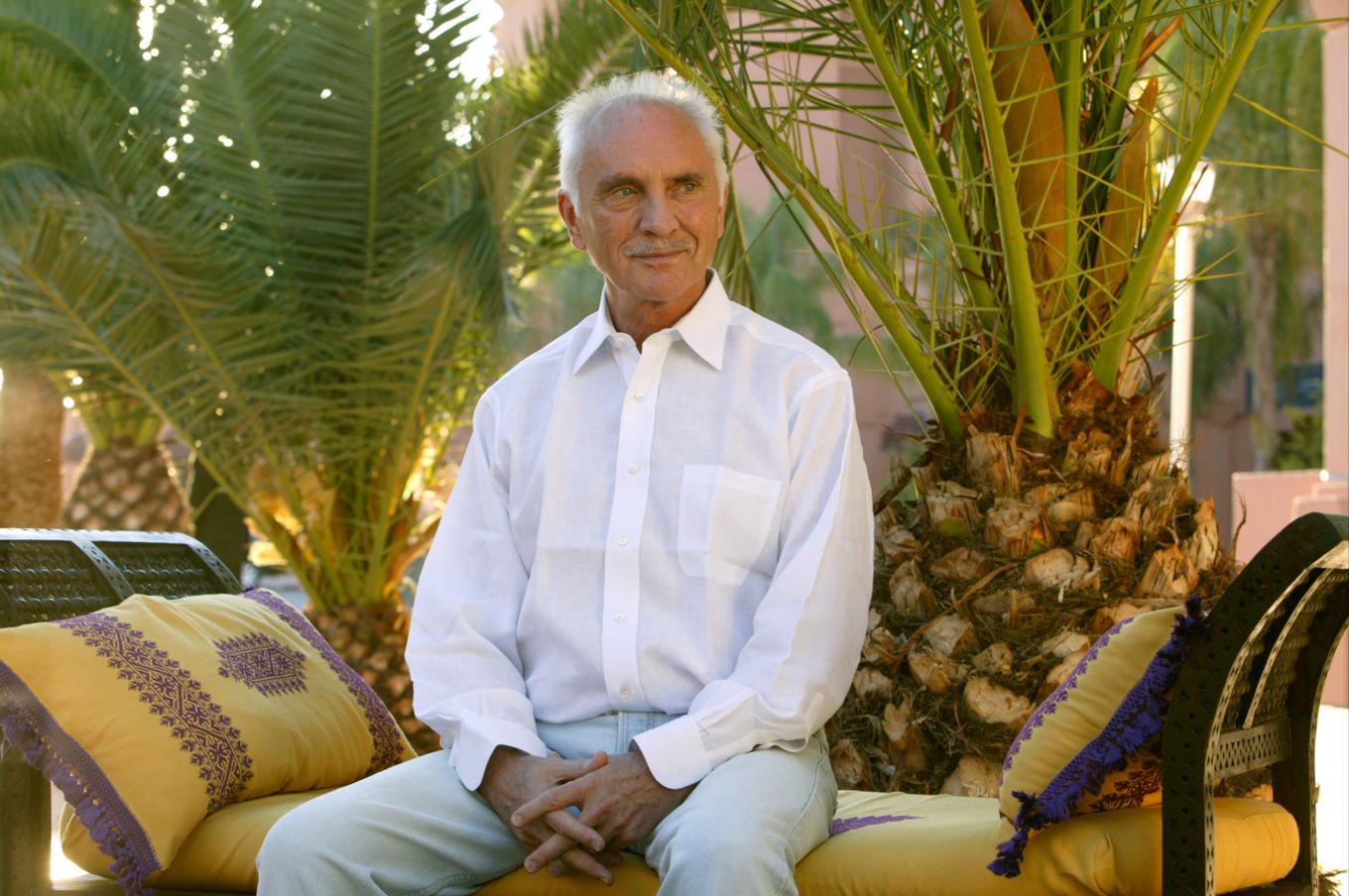 Den brittiske skådespelaren Terence Stamp, här i Marocko 2005, har avlidit. Foto: Jalil Bounhar/AP/TT
