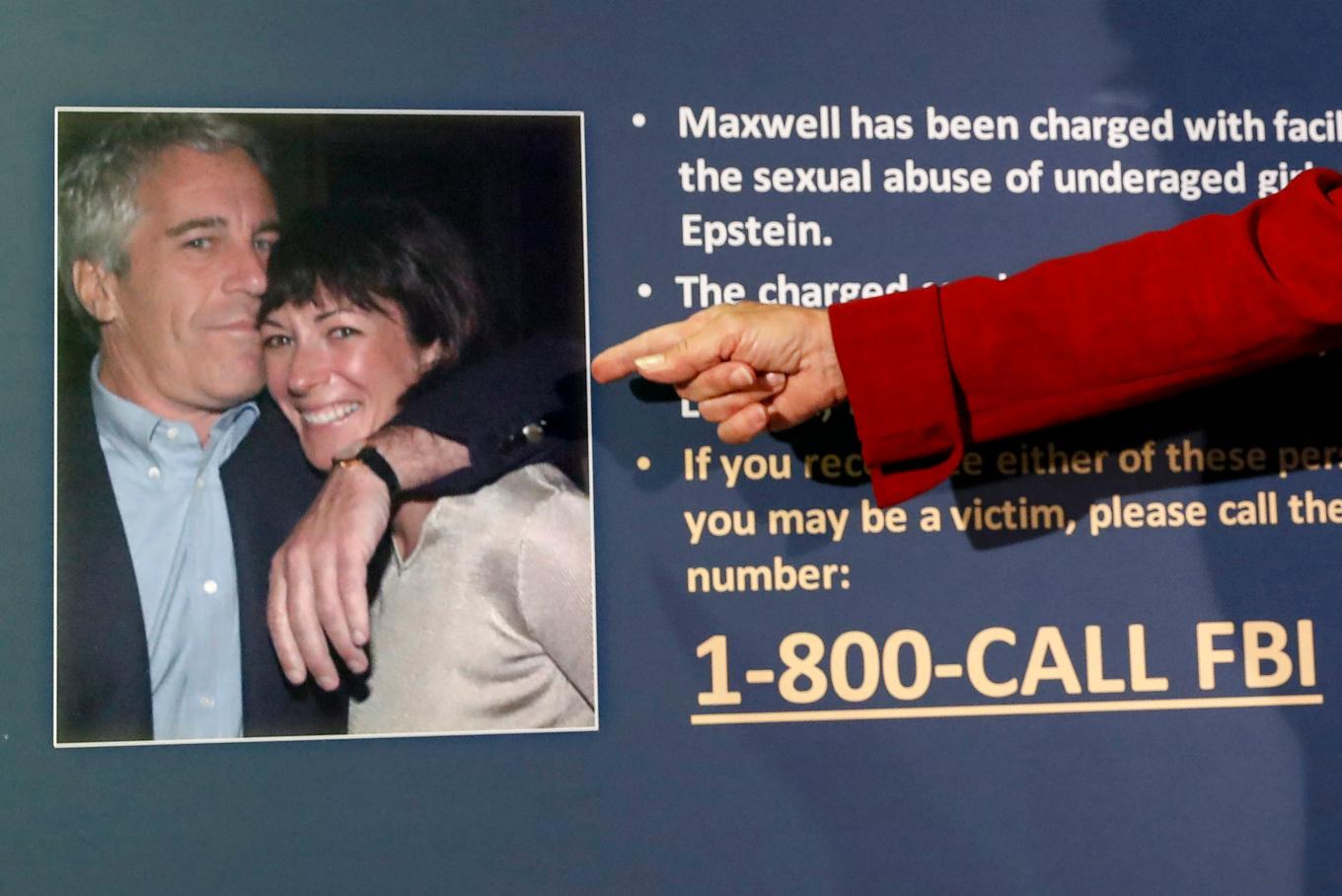 Ghislaine Maxwell åtalades 2020 för sin inblandning i sexförbrytaren Jeffrey Epsteins människohandel. Arkivbild. Foto: John Minchillo/AP/TT