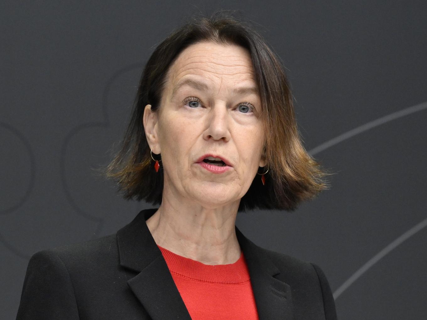 Folkhälsomyndighetens generaldirektör Olivia Wigzell. Arkivbild. Foto: Jonas Ekströmer/TT