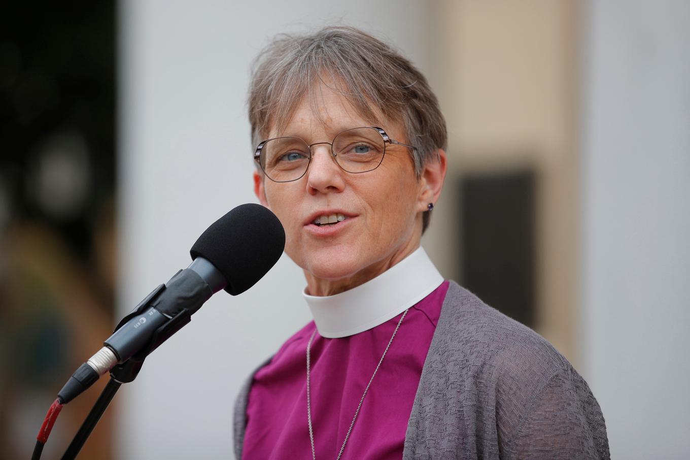 Biskop Mariann Edgar Budde kommer till Sverige. Arkivbild. Foto: Carolyn Kaster/AP/TT