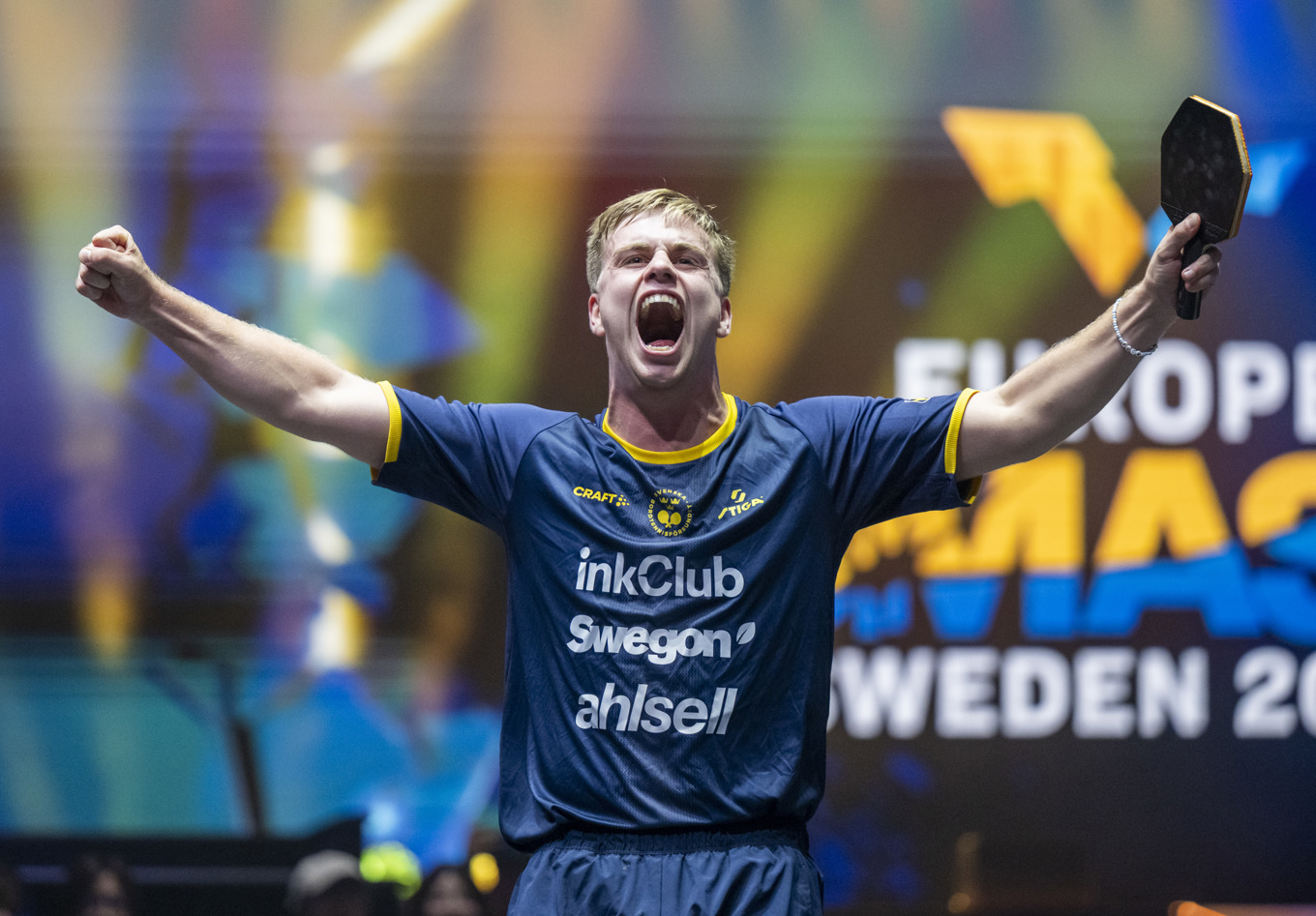 Truls Möregårdh visade klass i åttondelsfinalen. Foto: Johan Nilsson/TT