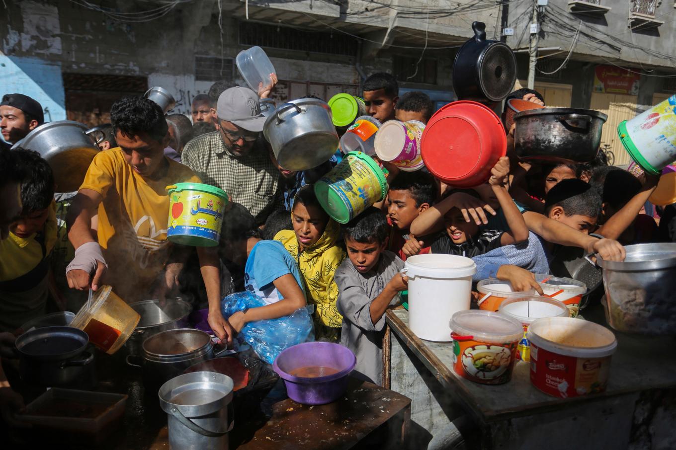 IPC konstaterar att högsta nivån av svält nu råder i delar av Gaza. Arkivbild. Foto: Hatem Ali/AP/TT