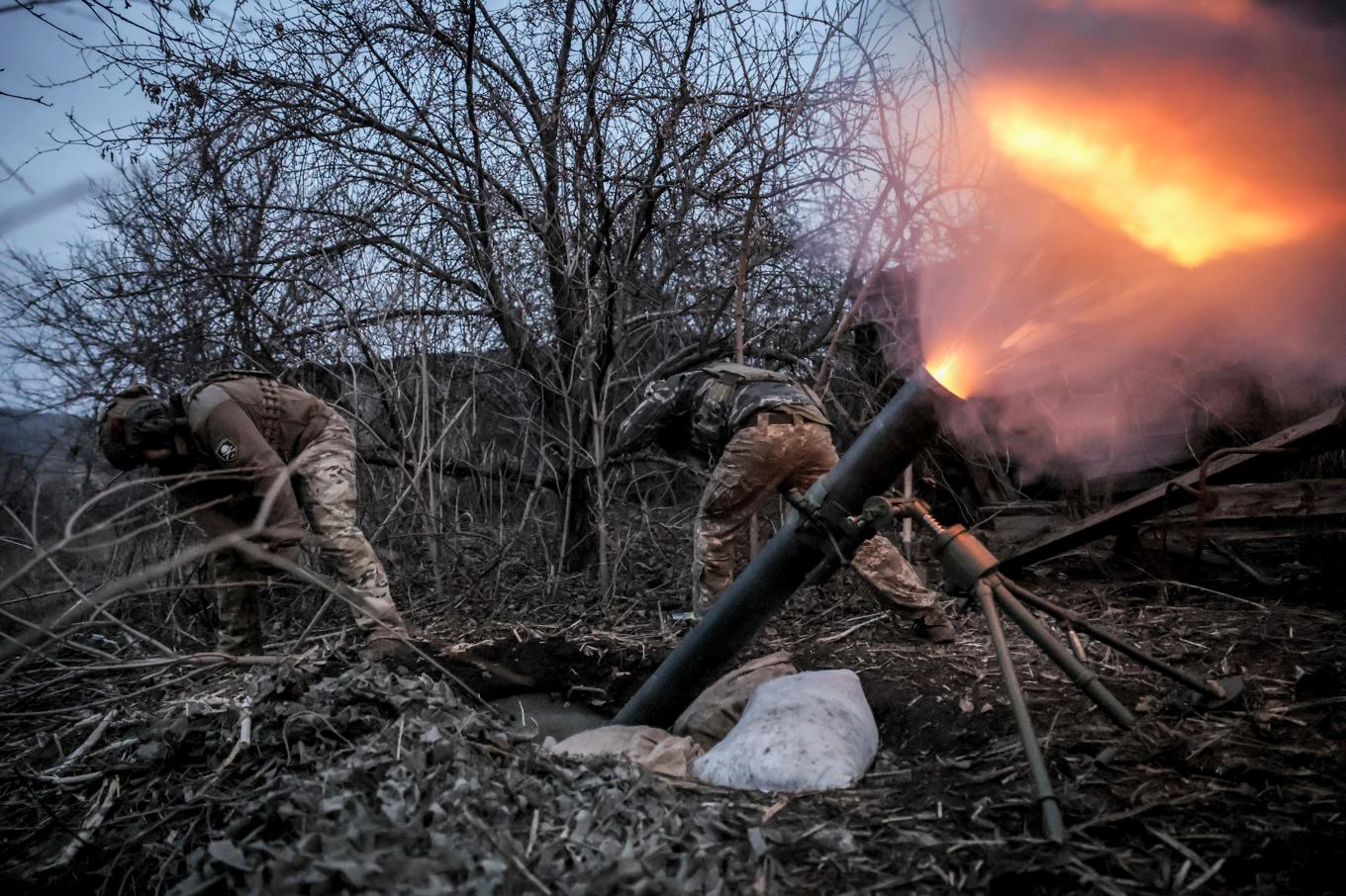 I Donetsk har hårda strider rasat sedan krigsutbrottet 2022. Bild från i mars. Foto: Oleg Petrasiuk/AP/TT