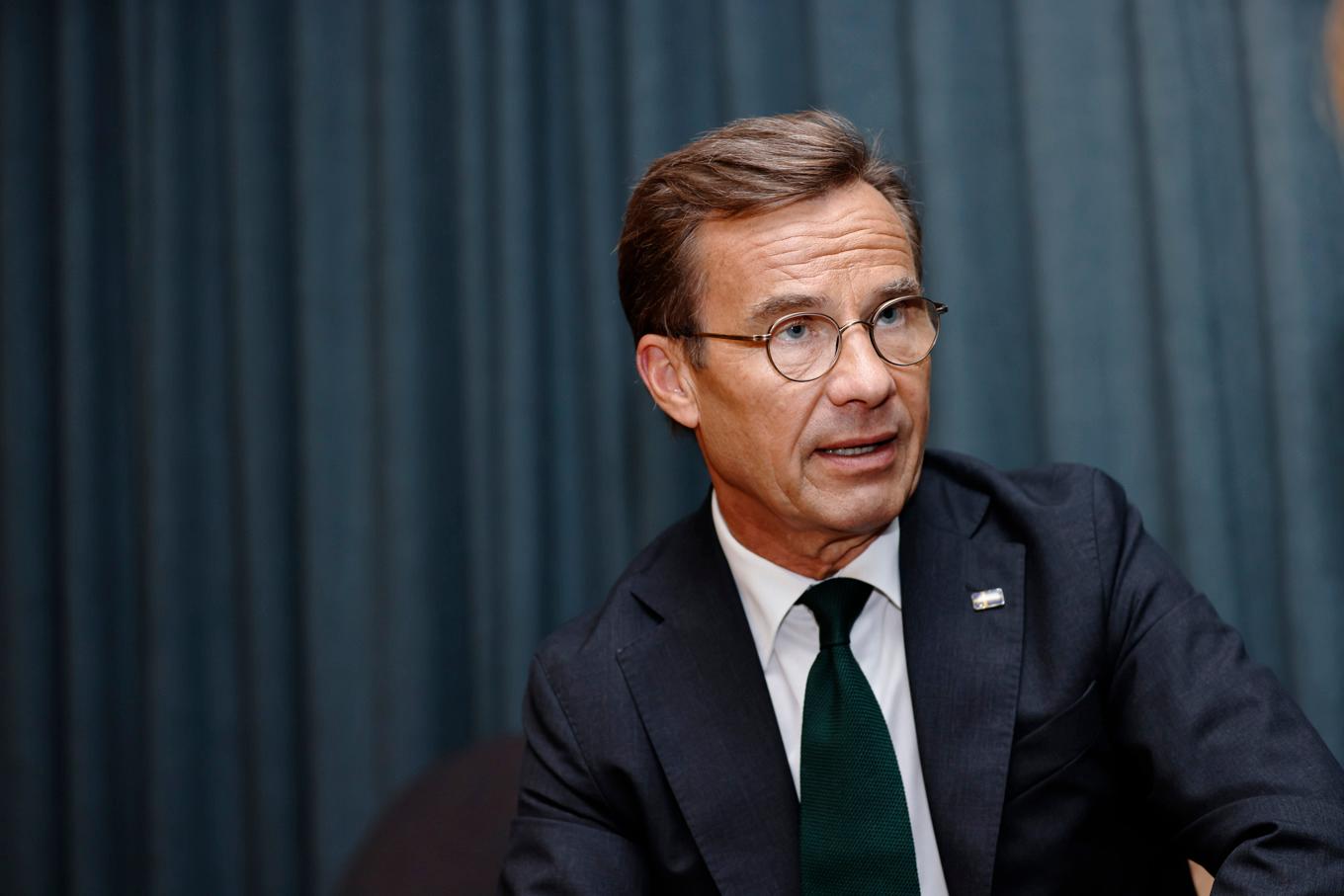 Statsminister Ulf Kristersson (M). Arkivbild. Foto: Caisa Rasmussen/TT
