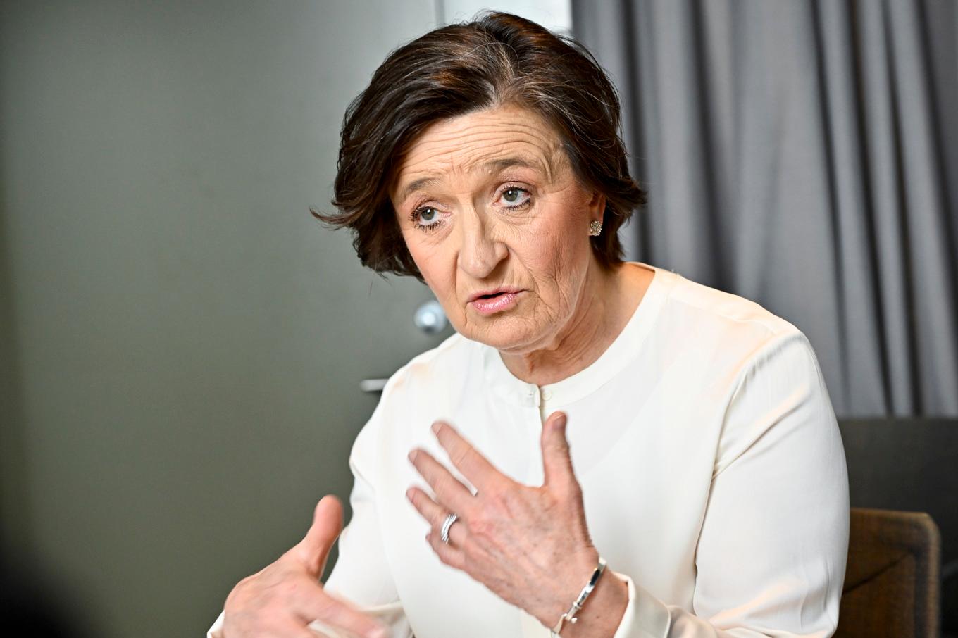 Monica Lingegård får lämna posten som SJ:s vd. Arkivbild. Foto: Anders Wiklund/TT