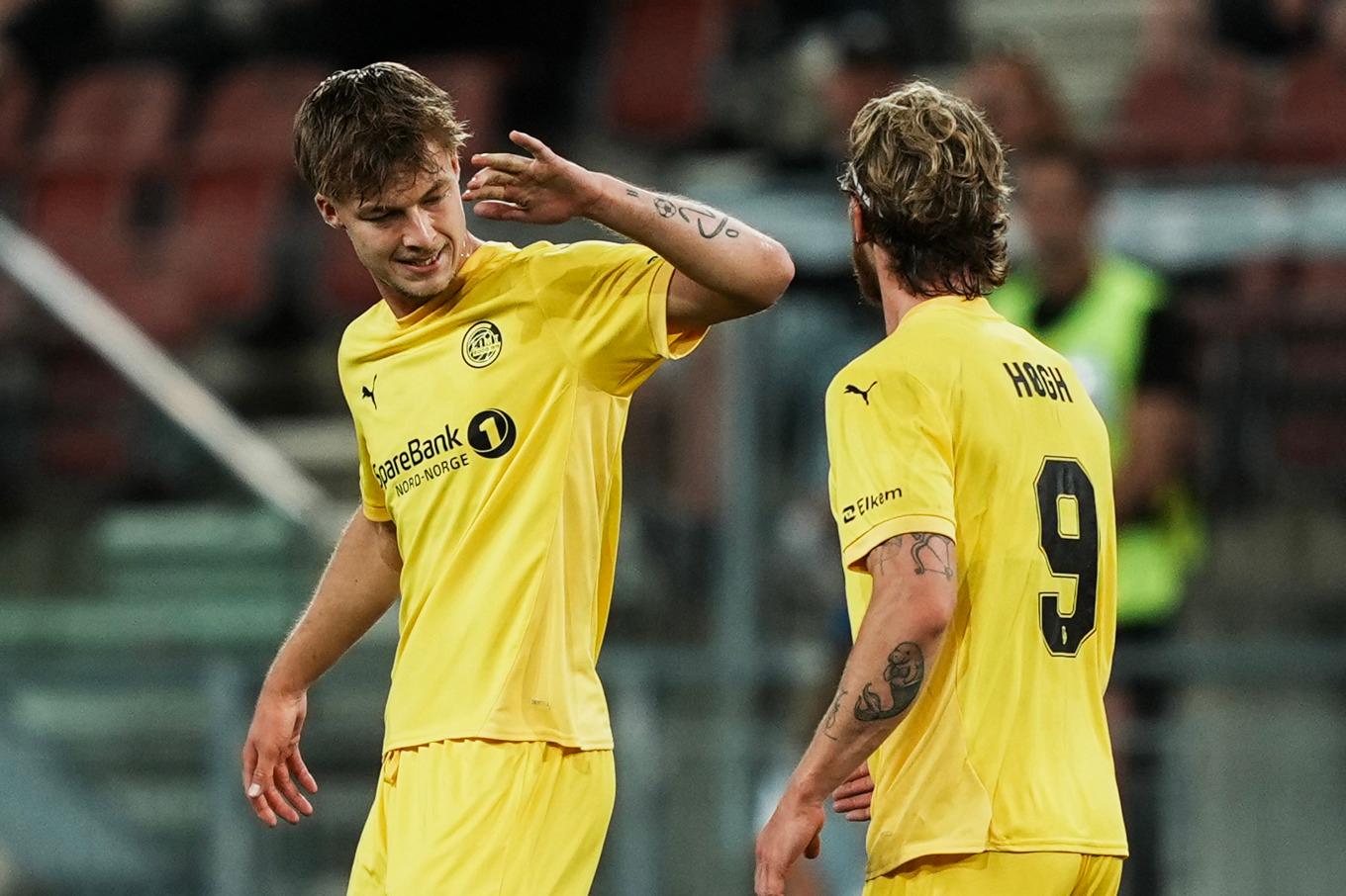 Bodø/Glimt är klara för Champions League. Foto: Terje Pedersen/NTB/TT