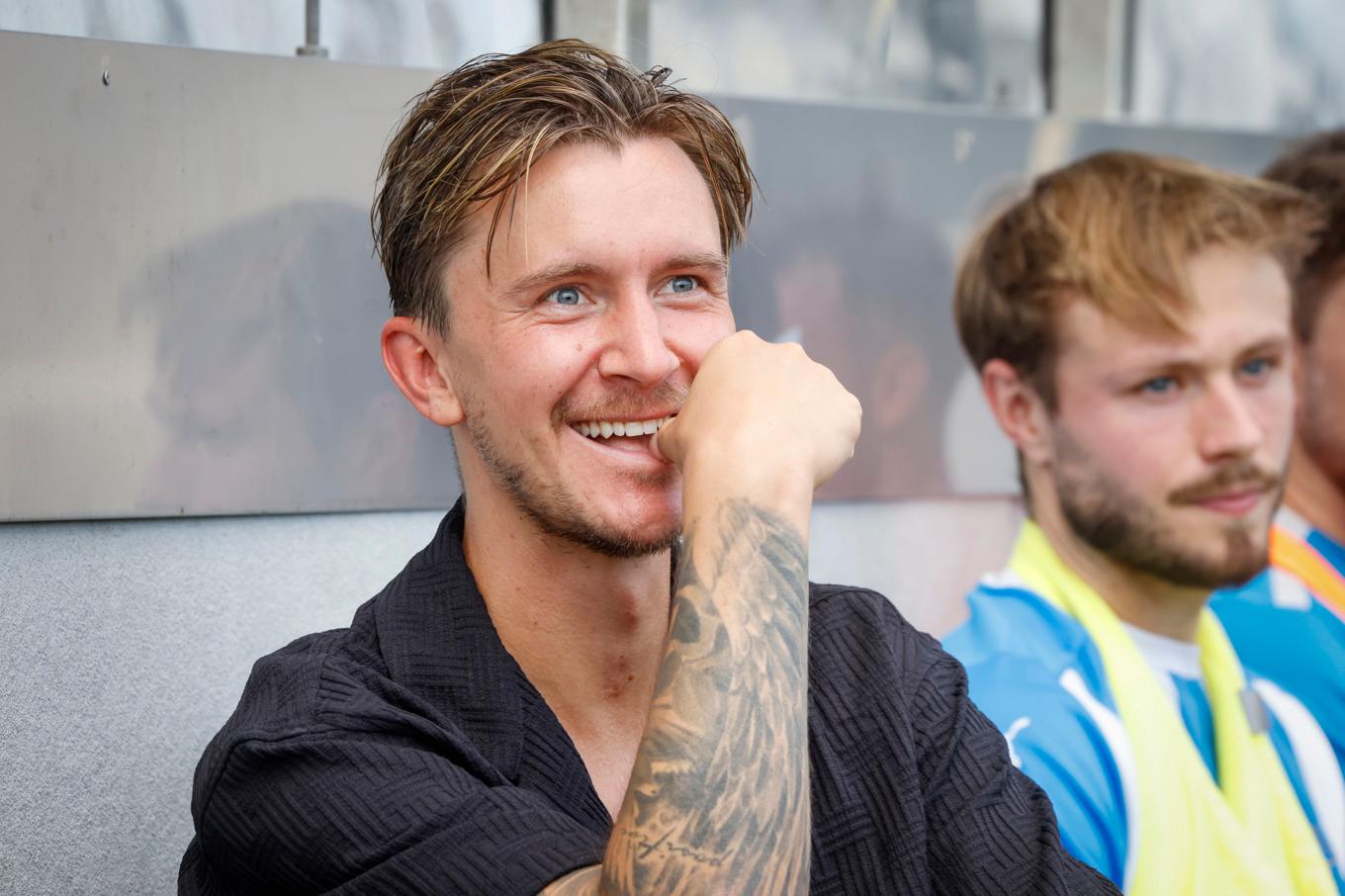 Kristoffer Olsson ska köra en boxningsmatch under ett uppvisningsevent utanför Norrköping. Arkivbild. Foto: Cornelia Nordström/TT