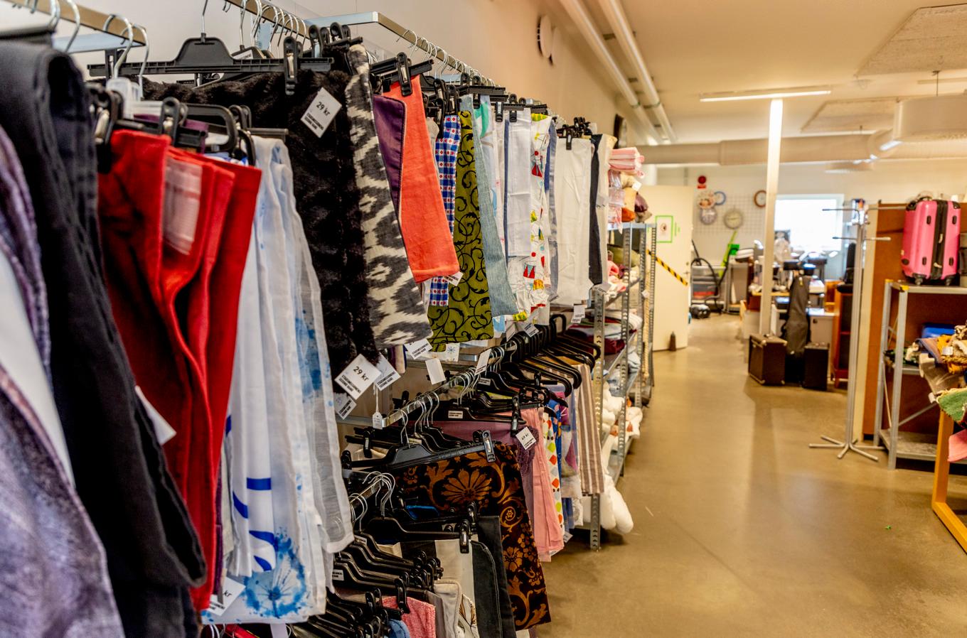 Försäljningen av second hand sjönk under det första halvåret i år. Arkivbild. Foto: Adam Ihse/TT