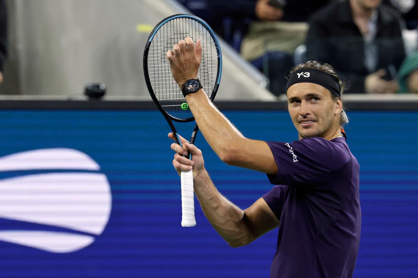 Alexander Zverev vill gå hela vägen i US Open. Foto: Adam Hunger/AP/TT