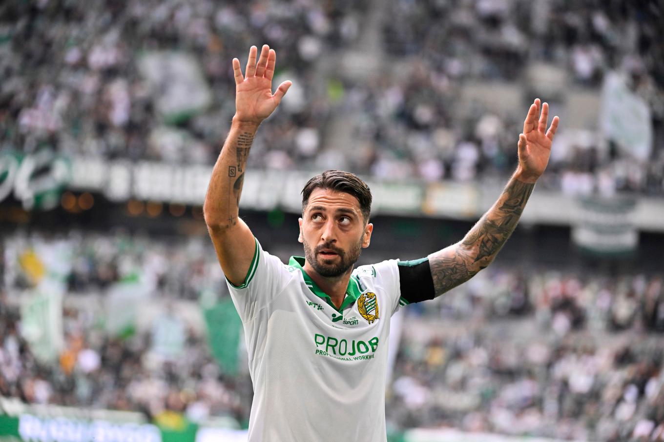 Nahir Besara leder nu poängligan i allsvenskan. Foto: Christine Olsson/TT