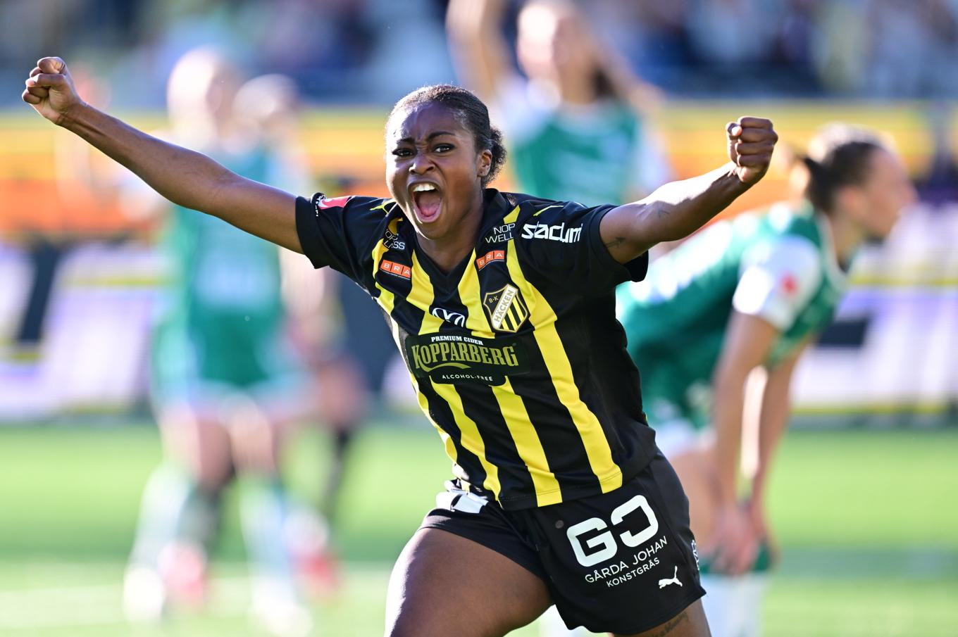 Monica Jusu Bah hade en trevlig söndag i Skåne. Arkivbild. Foto: Björn Larsson Rosvall/TT