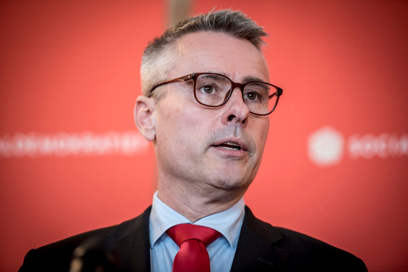 Danmarks tidigare näringsminister Henrik Sass Larsen (S) döms till fyra månaders fängelse. Arkivbild Foto: Mads Claus Rasmussen/Scanpix Ritzau/TT