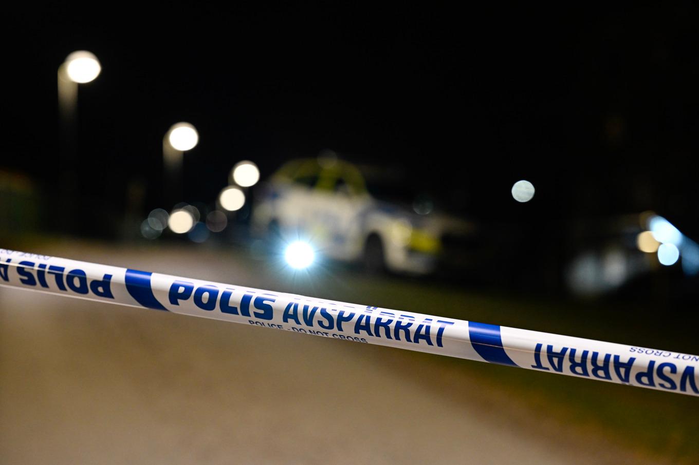 En stor insats pågår i stadsdelen Gottfridsberg i Linköping. Arkivbild Foto: Pontus Lundahl/TT